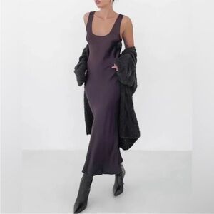 Rumored Market Dress in Espresso Brown